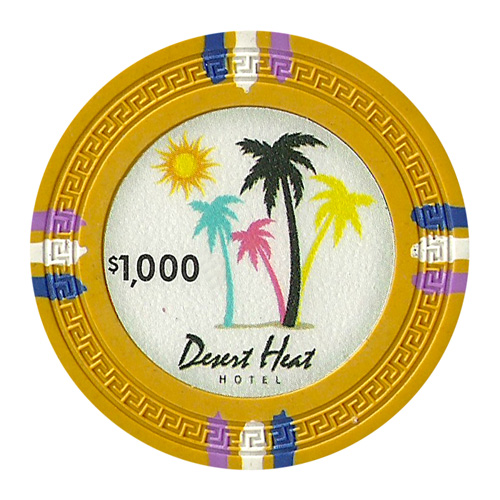 yellow desert heat